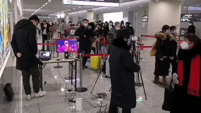 应对返京潮,北京清河高铁站将升级16处体温检测设备