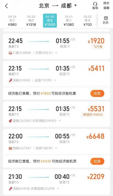 去哪儿:机票预订量创历史新高 发售“五一”机火旅行盲盒