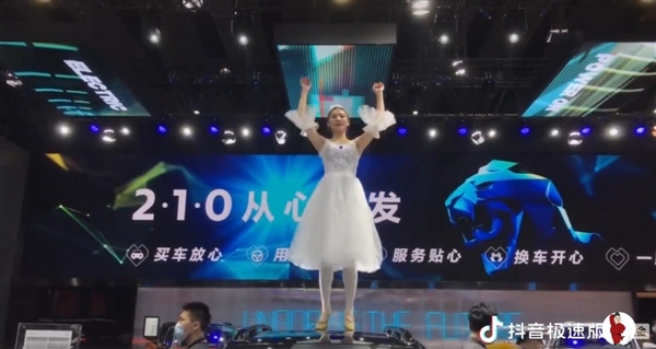 女子特斯拉维权后东风标致请演员在车顶跳芭蕾舞 网友:夺笋