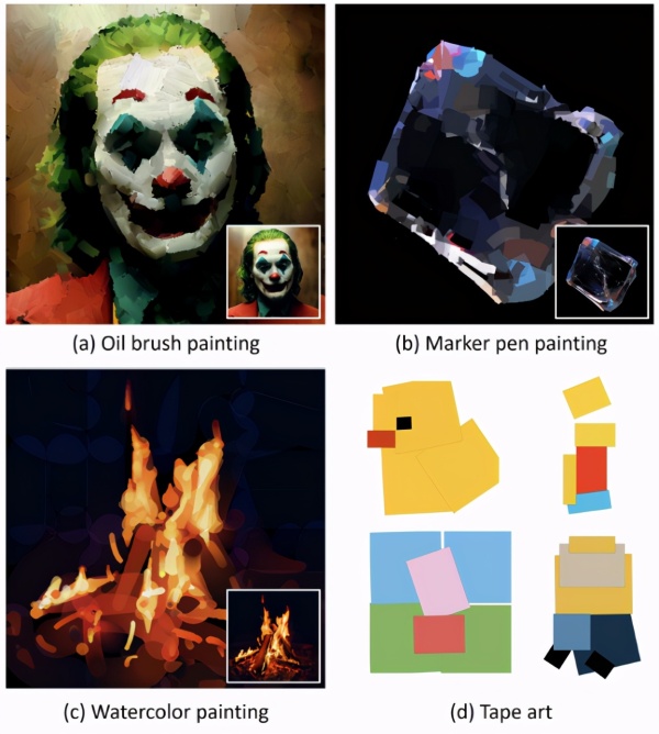 有了这支矢量神经风格画笔,无需GAN也可生成精美绘画