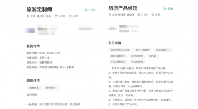 BOSS直聘:一季度旅游岗位需求同比增长35%