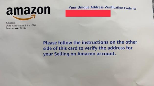 亚马逊提升开店审核难度 大批卖家收到邮寄明信片验证真实地址