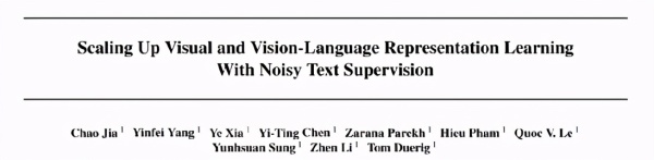 过半作者是华人!Google Research图像表征模型ALIGN霸榜ImageNet