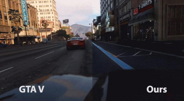 玩GTA5吗？高清真人版那种，英特尔新模型将3D渲染图变逼真图片