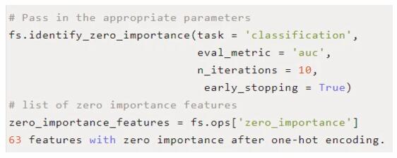 一个可以进行机器学习特征选择的Python工具