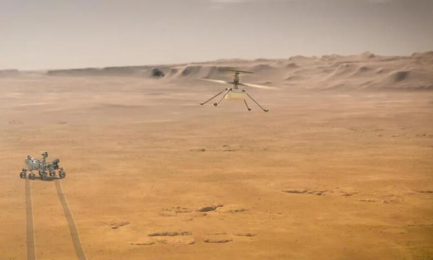 4月19日！NASA确认机智号直升机火星首飞时间