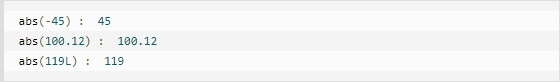 云计算开发：Python内置函数-abs() 函数详解