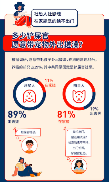 宠物家发布报告：犬类洗澡价格普遍低于猫咪 迷你贵宾平均一年洗澡20次