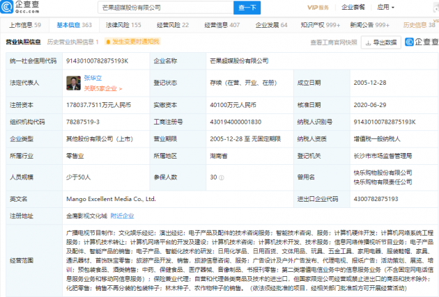 芒果超媒完成不超过45亿人民币定向增发
