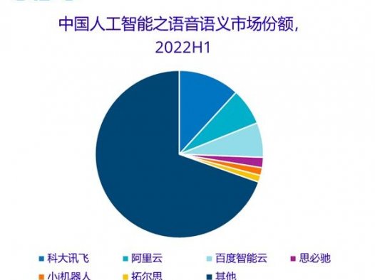 IDC：2022年上半年中国语音语义市场前三为科大讯飞、阿里云和百度智能云